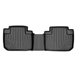 SMARTLINER Custom Fit Floor Mats 2nd Row Liner Black Compatible With 2014-2018 Subaru Forester (SB0169)