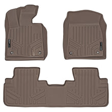 Load image into Gallery viewer, SMARTLINER Custom Fit All Weather Protection Tan 2 Row Floor Liners Compatible With 2012-2018 Ford Focus (SA1222/B1222)