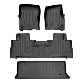 SMARTLINER Floor Mats and Cargo Liner Set Compatible With 2011-2017 Expedition/Navigator with 2nd Row Bucket Seats without Center Console (SA0183/B0303/E0183)