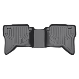 SMARTLINER Custom Fit Floor Mats 2nd Row Liner Grey Compatible With 2007-2014 Toyota Hilux Vigo (SB2007)