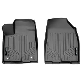 SMARTLINER Custom Fit Floor Mats 1st Row Liner Set Grey Compatible With 2014-2019 Toyota Highlander - All Models (SA2152)