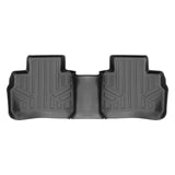 SMARTLINER Custom Fit All Weather Black 2nd Row Floor Mat Liners Compatible With 2020-2023 Nissan Sentra (SB0605)