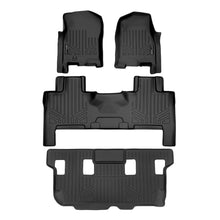 Load image into Gallery viewer, SMARTLINER Floor Mats 3 Row Liner Set Compatible With 2007-10 Expedition/Navigator with 2nd Row Bench Seat or Console (SA0346/B0183/C0183)