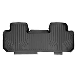 SMARTLINER Floor Mats 2nd Row Liner Black Compatible With 2018-2021 Traverse / 2018-2021 Buick Enclave with 2nd Row Bench Seat (SB0343)