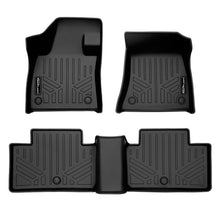 Load image into Gallery viewer, SMARTLINER Custom Fit All Weather 2 Row Black Floor Mat Liner Set Compatible With 2022-2023 Infiniti QX55/2019-2020 Infiniti QX50 (SA0587/B0587)