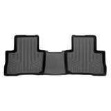 SMARTLINER Custom Fit All Weather 2nd Row Black Floor Mat Liner Set Compatible With 2021-2023 Toyota Venza (SB0537)