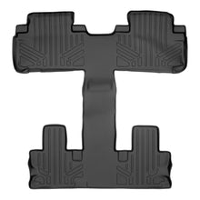 Load image into Gallery viewer, SMARTLINER Custom Floor Mats 2nd and 3rd Row Liner Black Compatible With 2014-2019 Toyota Highlander with Bucket Seats (SB0201)