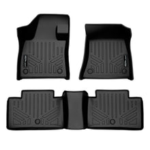 Load image into Gallery viewer, SMARTLINER Custom Fit All Weather Floor Mats 2 Row Liner Set Black Compatible With 2021-2024 Infiniti QX50 (SA0587/B0602)