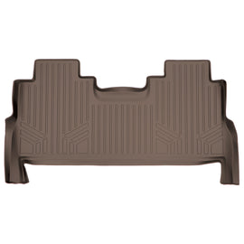 SMARTLINER Custom Floor Mats 2nd Row Liner Tan Compatible With 2017-2022 Ford F-250 / F-350 Super Duty Crew Cab with 1st Row Bucket Seats (SB1246)