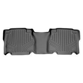 SMARTLINER Custom Fit Floor Mats 2nd Row Liner Grey Compatible With 2007-2011 Honda CR-V (SB2022)