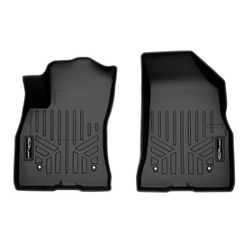 SMARTLINER Custom Fit All Weather Protection Black 1st Row Liners Compatible With 2015-2022 RAM Promaster City (SA0430)