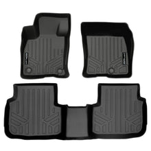 Load image into Gallery viewer, Smartliner All Weather Custom Fit Floor Mats 2 Row Liner Set Black Compatible With 2020-2021 Ford Escape Does NOT Fit Hybrids (SA0477/B0477)