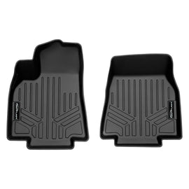 SMARTLINER All Weather Custom Fit Black 1st Row Floor Mat Liner Set Compatible With 2020-2023 Tesla Model Y (SA0529)