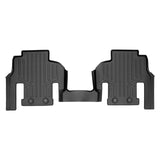 SMARTLINER All Weather Custom Fit Black 2nd Row Floor Mat Liner Set Compatible With 2022-2023 Jeep Wagoneer (SB0573)