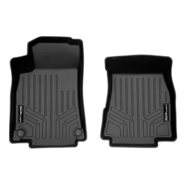 SMARTLINER All Weather Custom Fit 1st Row Black Floor Mat Liner Set Compatible With 2021 Mercedes-Benz GLA-Class (SA0533)