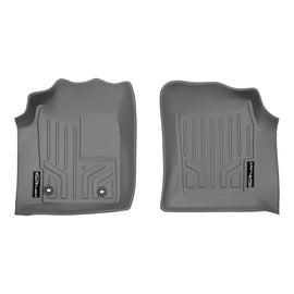 SMARTLINER Custom Fit Floor Mats 1st Row Liner Set Grey Compatible With 2012-2014 Toyota Hilux Vigo (SA2101)