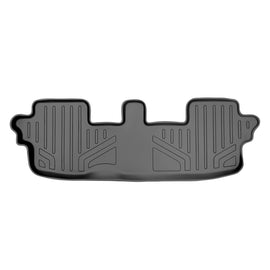 SMARTLINER Custom Fit Floor Mats 3rd Row Liner Grey Compatible With 2008-2013 Toyota Highlander (SC2037)