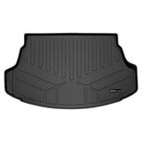 SMARTLINER All Weather Custom Fit Black Cargo Floor Mat Liner Compatible With 2019-2023 Lexus UX Hybrid (SD0656)