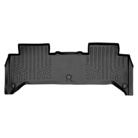 SMARTLINER Custom Fit All Weather Black 2nd Row Floor Mat Liners Compatible With 2022-2023 Rivian R1T (SB0615)
