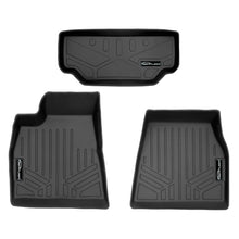Load image into Gallery viewer, SMARTLINER All Weather Custom Fit Black 1st Row and Front Trunk Liner Compatible With 2021-2023 Tesla Model S (SA0368/F0368)