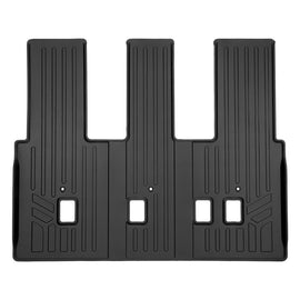 SMARTLINER All Weather Custom Fit Black 3rd Row Floor Mat Liner Set Compatible With 2022-2023 Kia Carnival MPV (SC0556)