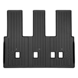 SMARTLINER All Weather Custom Fit Black 3rd Row Floor Mat Liner Set Compatible With 2022-2023 Kia Carnival MPV (SC0556)
