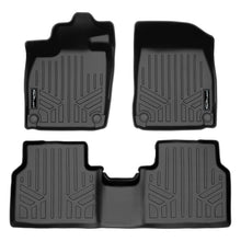 Load image into Gallery viewer, SMARTLINER Custom Fit All Weather 2 Row Black Floor Mat Liner Set Compatible With 2021-2023 Volkswagen ID.4 (SA0619/B0619)