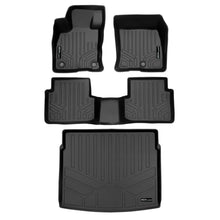 Load image into Gallery viewer, SMARTLINER Custom Fit All Weather Black 2 Row Floor Mats and Cargo Liner Set Compatible With 2021-2024 Ford Bronco Sport (SA0546/B0546/D0575)