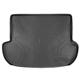 SMARTLINER All Weather Custom Fit Cargo Trunk Liner Floor Mat Black Compatible With 2007-2012 Hyundai Santa Fe without 3rd Row Seat (SD0048)