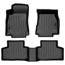 Load image into Gallery viewer, SMARTLINER All Weather Custom Fit Floor Mats 2 Row Liner Set Black Compatible With 2020-2021 Mercedes-Benz GLB Class 5 Passenger Models (SA0499/B0499)