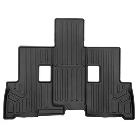 SMARTLINER Custom Fit All Weather Protection Black 3rd Row Liner Compatible With 2023-2024 Toyota Sequoia (SC0699)