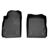 SMARTLINER Custom Fit All Weather Protection Black 1st Row Liners Compatible With 2014-2020 Chevrolet Impala (SA0157)