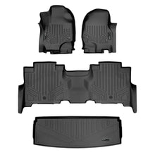 Load image into Gallery viewer, SMARTLINER Floor Mats - Cargo Liner Behind 3rd Row Set Black Compatible With 18-22 Expedition/Navigator 2nd Row Bench Seat (SA0350/B0351/E0350)