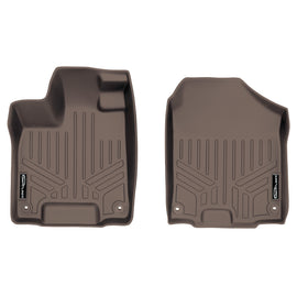 SMARTLINER Custom Fit Floor Mats 1st Row Liner Set Tan Compatible With 2016-2022 Honda Pilot (SA1200)