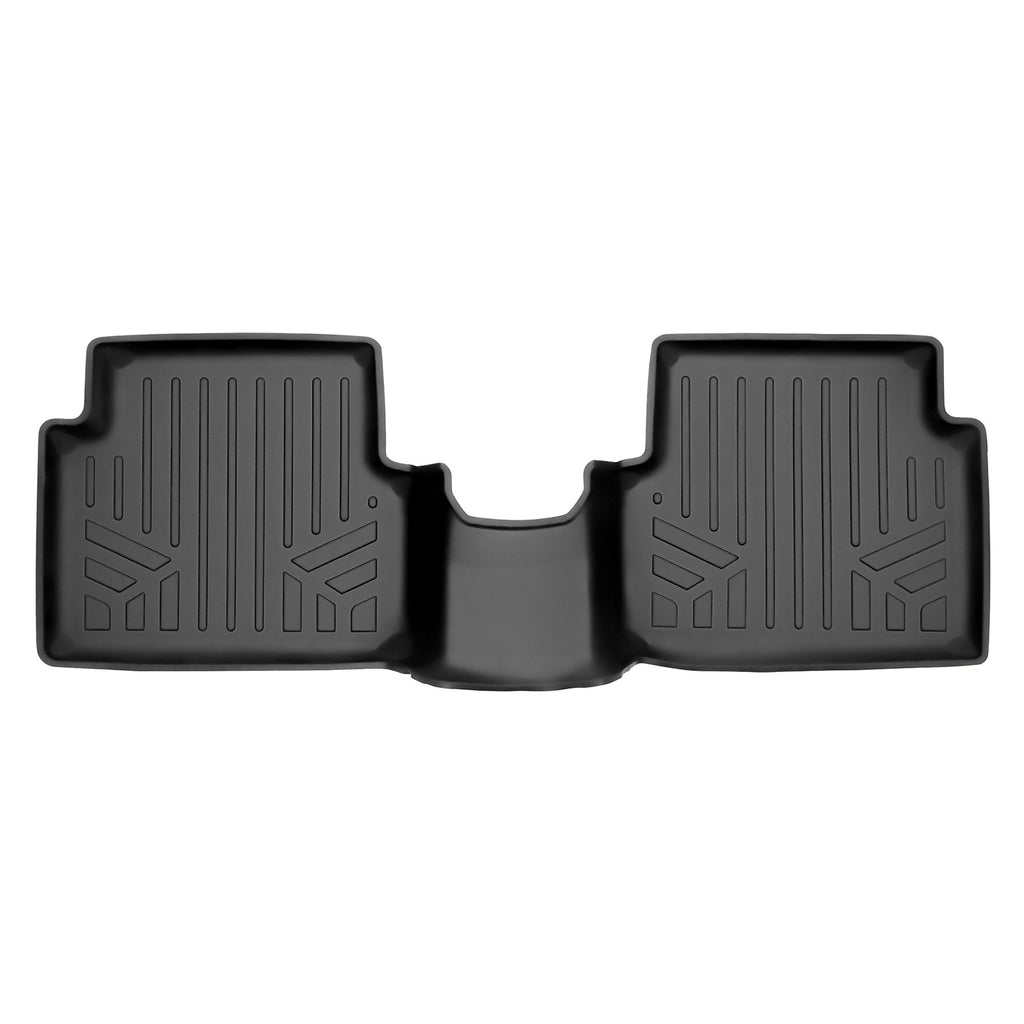 SMARTLINER Custom Fit All Weather Black 2nd Row Floor Mat Liners Compatible With 2022-2024 Ford Maverick (SB0578)