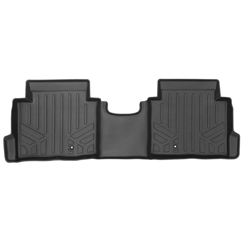 SMARTLINER Custom Fit All Weather Protection Black 2nd Row Liner Compatible With 2017-2020 Hyundai Elantra (SB0268)