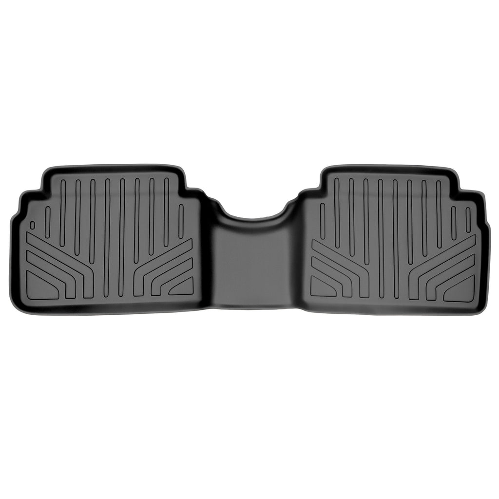 SMARTLINER Custom Fit Floor Mats 2nd Row Liner Grey Compatible With 2011-2016 Kia Sportage / 2010-2015 Hyundai Tucson (SB2056)