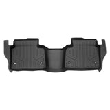 SMARTLINER All Weather Protection Custom Fit Black 2nd Row Floor Mat Liner Set Compatible With 2020-2023 Land Rover Discovery Sport (SB0701)