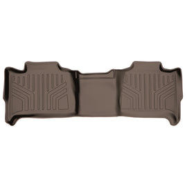 SMARTLINER Custom Fit Floor Mats 2nd Row Liner Tan Compatible With 2007-2014 Tahoe / Suburban / Yukon / Denali and XL Models (SB1015)