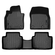 Load image into Gallery viewer, SMARTLINER Custom Fit All Weather 2 Row Black Floor Mat Liner Set Compatible With 2019-2023 Mazda 3 (SA0609/B0609)