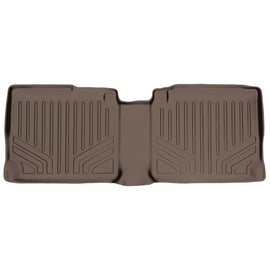 SMARTLINER Custom Fit Floor Mats 2nd Row Liner Tan Compatible With 2010-2017 Chevrolet Equinox / GMC Terrain (SB1070)