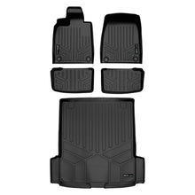 Load image into Gallery viewer, SMARTLINER Custom Fit All Weather Protection Black 2 Row Floor Liners &amp; Cargo Liner behind the 2nd Row Seats Compatible With 2022-2025 Audi RS e-tron GT (SA0631/B0631/D0631-N1)