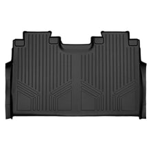 Load image into Gallery viewer, SMARTLINER Custom Fit Floor Mats 2nd Row Liner Black Compatible With 2015-2025 Ford F-150 SuperCrew with 1st Row Bucket Seats (SB0167)