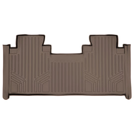 SMARTLINER Custom Floor Mats 2nd Row Liner Tan Compatible With 2017-2022 Ford F-250 / F-350 Super Duty SuperCab with 1st Row Bench Seat (SB1199-P)