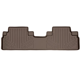 SMARTLINER Custom Fit Floor Mats 2nd Row Liner Tan Compatible With 2010-2015 Lexus RX350 / RX450h (SB1049)