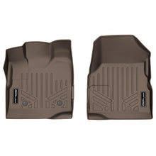 Load image into Gallery viewer, SMARTLINER Custom Fit Floor Mats 1st Row Liner Set Tan Compatible With 2011-2017 Chevy Equinox / GMC Terrain with Dual Front Floor Posts (SA1119)