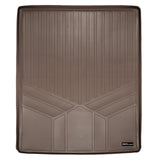 SMARTLINER All Weather Cargo Trunk Liner Floor Mat Behind 2nd Row Seat Tan Compatible With 2008-2020 Grand Caravan / Town & Country (SD1181)
