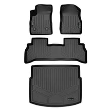 Load image into Gallery viewer, SMARTLINER All Weather Custom Fit Floor Mats &amp; Cargo Liner Behind 2nd Row Lower Deck Set Black Compatible With 2021-2025 Chevrolet Trailblazer (SA0511/B0520/D0521)