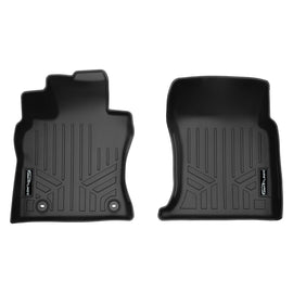 SMARTLINER All Weather Protection Custom Fit Black 1st Row Floor Mat Liner Set Compatible With 2020-2023 Toyota Camry (SA0675)