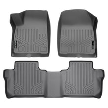 Load image into Gallery viewer, SMARTLINER Custom Fit Floor Mats 2 Row Liner Set Grey Compatible With 2017-2021 GMC Acadia with 2nd Row Bench Seat (SA2230/B2248)